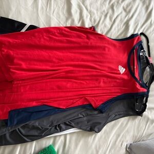 Adidas Red Tank Top